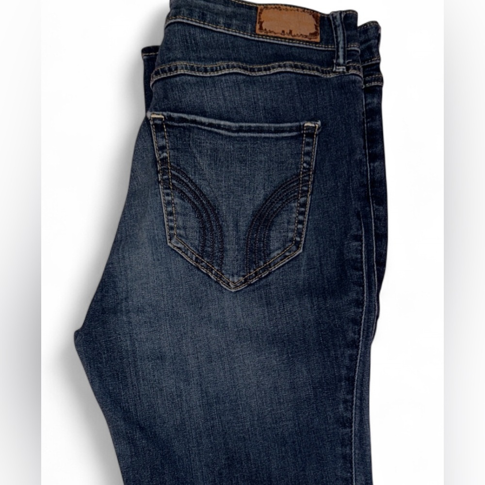 Hollister High Rise Super Skinny Dark Wash Jeans 9R W29 L30